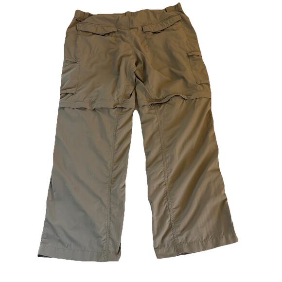 Columbia Convertible Pants Mens 40 x 30 Khaki Cargo Omni Shade Nylon Outdoor - Picture 4 of 16